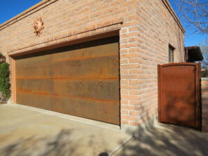 Garage Door and Gate After (approximately one year later)