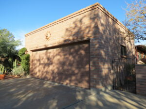 Garage Door and Gate Before